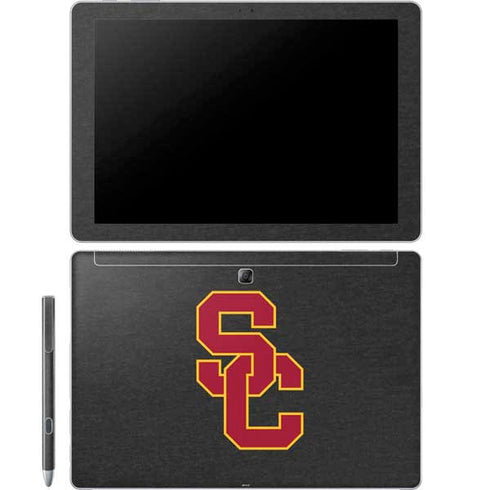 University of Southern California USC Dark Grey Logo Galaxy Book 12in Skin